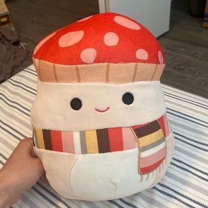 Malcolm with scarf squishmallow